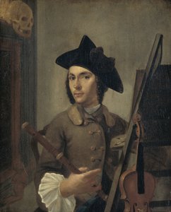 Zelfportret door Gerrit Backhuijzen