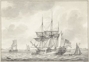 Het Amerikaanse schip Harmony Baltimore