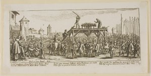 Het Wiel, plaat veertien uit De grote ellende van de oorlog door Gerrit Lucasz van Schagen