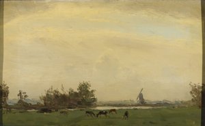 Weidelandschap aan de Spaarne