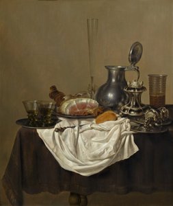 Stilleven met ham, 1650