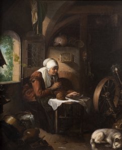 Gebed Voor Het Eten door Gerrit Dou