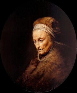 Portret van Rembrandts moeder