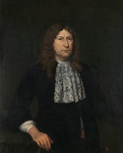 Portret van Johannes Camphuys, gouverneur-generaal van Nederlands-Indië door Gerrit van Goor