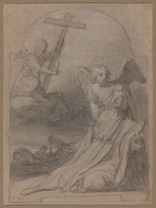 Christus in de Hof van Olijven door Gerrit van Honthorst