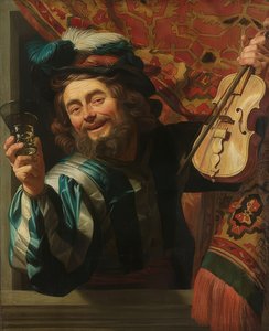 De vrolijke violist. 1623