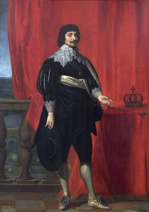 Frederik V door Gerrit van Honthorst