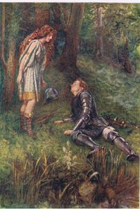 Belphoebe en Timius, verhalen uit de Faerie Queen uitgegeven door George Harrap and Company