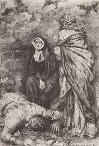 Illustratie voor Het Verhaal van Hereward, De Kampioen van Engeland