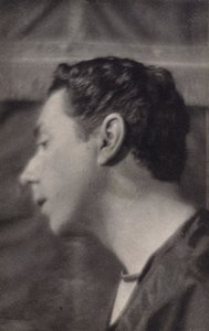 Portret van Baron Adolph de Meyer door Gertrude Käsebier