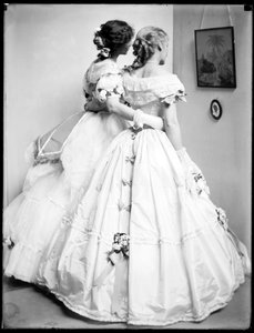 De silhouet door Gertrude Käsebier