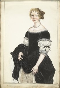 Portret van Aletta Pancras door Gesina ter Borch