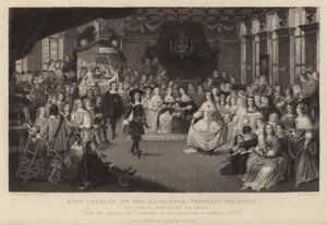 Koning Karel II en Elizabeth, Prinses Palts door Gheerart Janssen