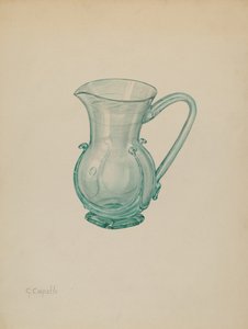 Melkkannetje, ca. 1937 door Giacinto Capelli
