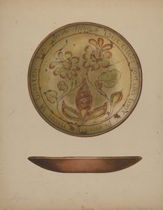 Pa. Duitse plaat, ca. 1938 door Giacinto Capelli