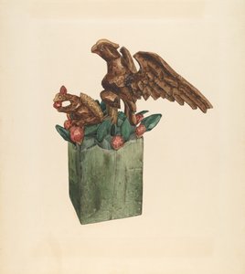 Eekhoorn en adelaar, ca. 1939