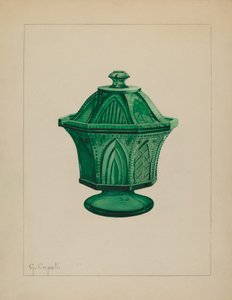 Suikerpot, ca. 1937 door Giacinto Capelli
