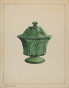 Suikerpot, ca. 1937 door Giacinto Capelli