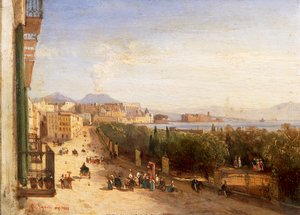 Riviera di Chiaia vanaf Esterhazy Paleis