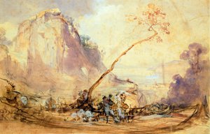 Sorrento Landschap, ca 1848