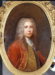 Portret van een heer. 18e eeuw. Schilderij door Giacomo Ceruti genaamd de Pyochetto (1724? -?). Museo del Castello, Milaan door Giacomo Ceruti
