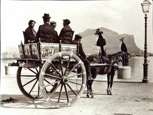 Siciliaanse Kar, uit Leven in Palermo door Giacomo Brogi