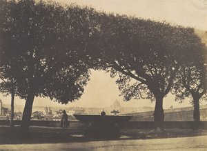 Uitzicht vanaf de Franse Academie bij de Villa Medici