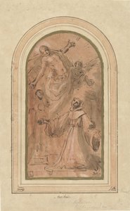 Christus verschijnt aan de zalige Giovanni da San Facondo