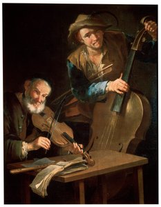 De Muzikanten, late 17e of 18e eeuw door Giacomo Francesco Cipper