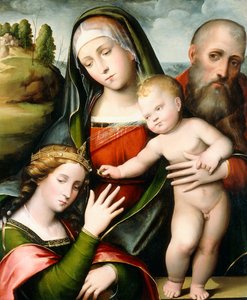 Het Mystieke Huwelijk van Sint Catharina