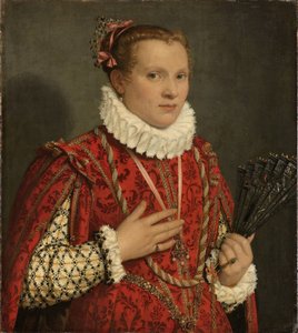 Portret van een jonge vrouw