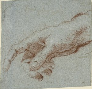 Rechterhand door Giambattista Tiepolo