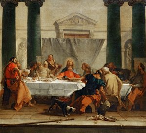 Het Laatste Avondmaal door Giambattista Tiepolo