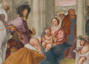 Centrale Schip, Vijfde Noordelijke Span, Aanbidding van de Wijzen, Gian Francesco Bembo