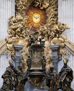Stoel van Sint-Pieter door Gian Lorenzo Bernini