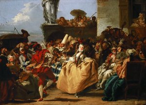 Carnavalscène Het Menuet