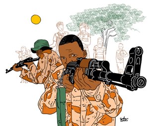 Militair Afrika, 2022 (digitaal)