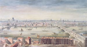 Een uitzicht op Londen van St. Paul