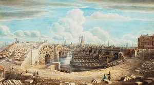 Herbouw van de London Bridge