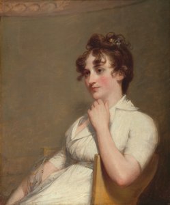 Eleanor Parke Custis Lewis (mevrouw Lawrence Lewis) door Gilbert Stuart