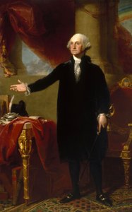 George Washington (Lansdowne portret) door Gilbert Stuart