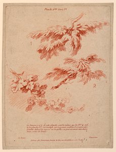 Blad 2 uit Livre Ier, Principes du dessin dans le genre du Paysage