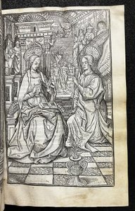 Getijdenboek, gebruik van Rome (Heures a lusaige de Romme) door Gilles Hardouyn