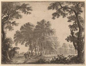 Landschap met Tobias en de Engel