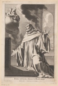 Heilige Bernard van Clairvaux door Gilles Rousselet
