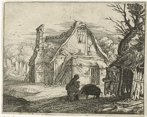 De verloren zoon als varkenshoeder door Gillis Peeters (I)