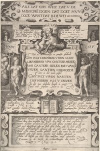 Het Gebod om Elkaar Lief te Hebben, 1599