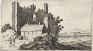 Kapel in een ruïne