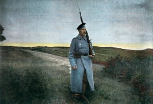 Russische wachtpost, ca. 1890