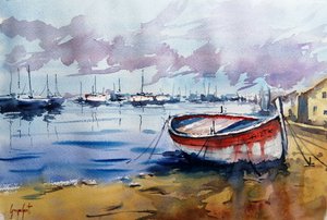 Strandingshaven door Giorgio Gosti